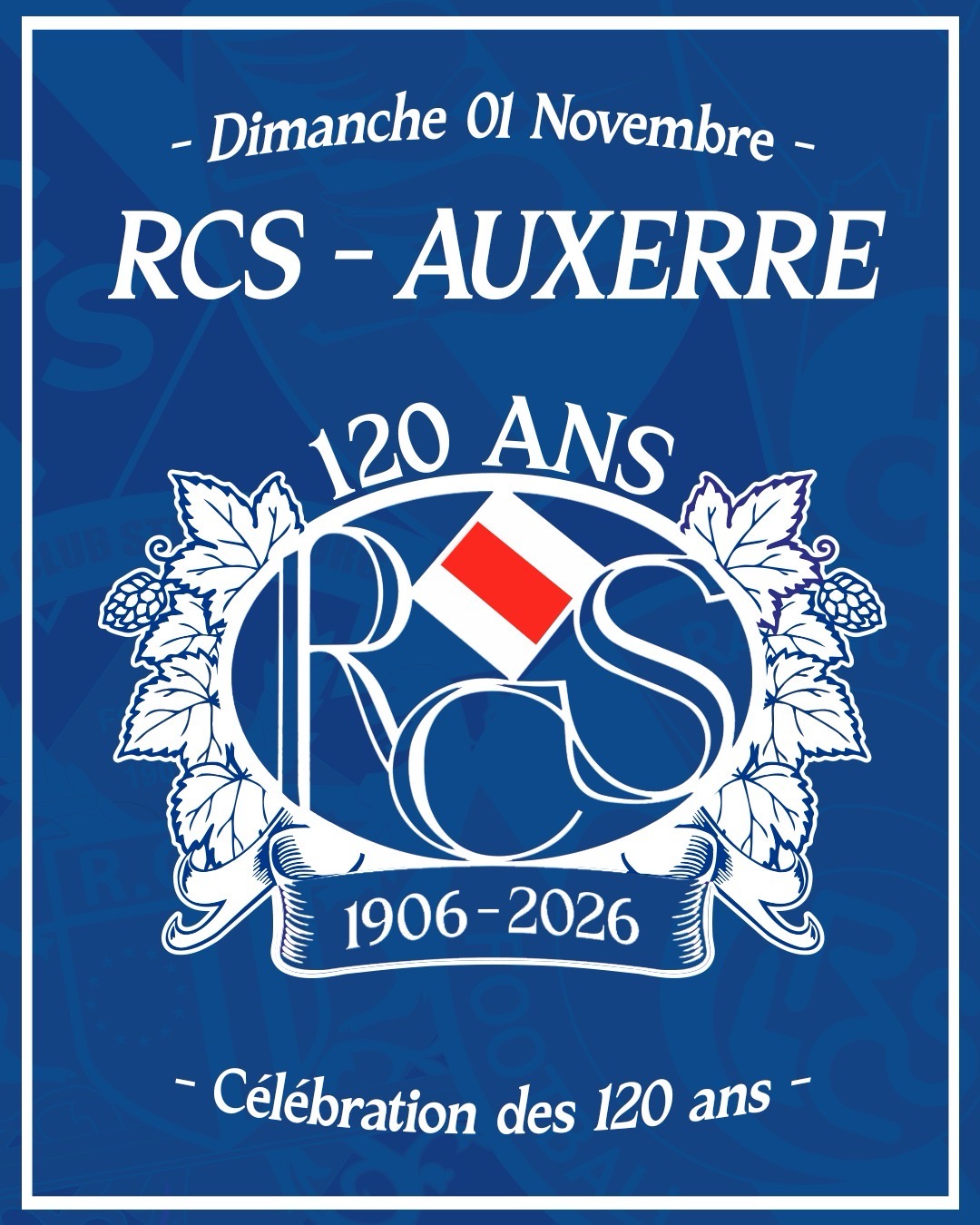Pop-up d'accueil